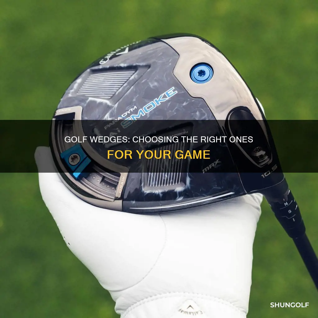 how to choose golf wedges