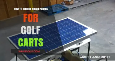 Selecting the Perfect Solar Panels for Your Golf Cart Upgrade