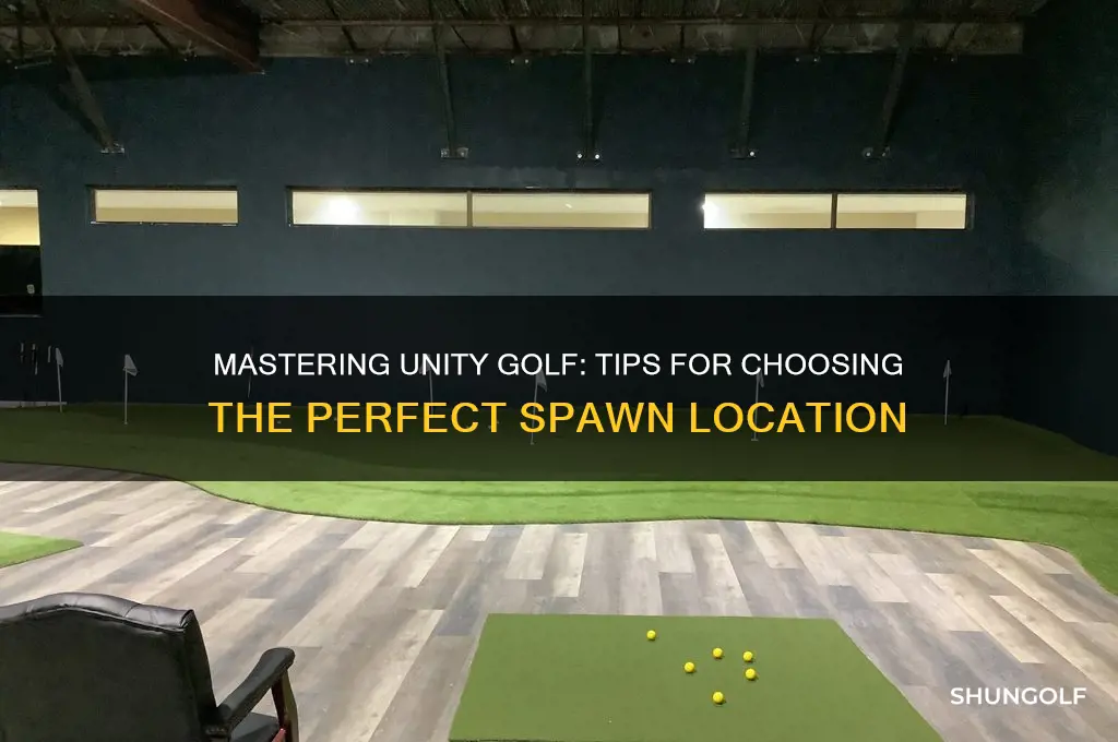 how to choose spawn location unity golf