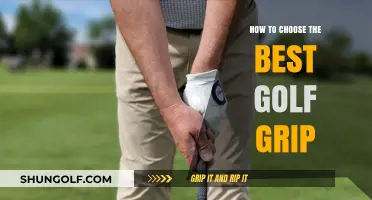 Master Your Swing: A Guide to Selecting the Perfect Golf Grip