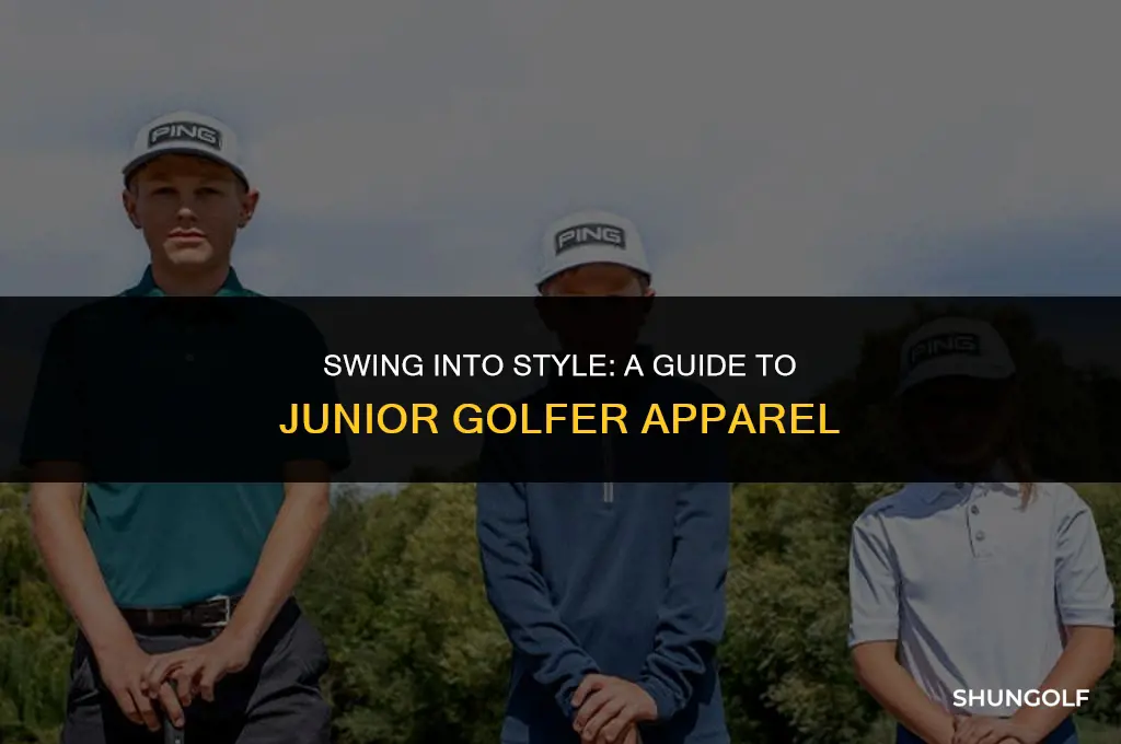 how to choose the best junior golfer clothing