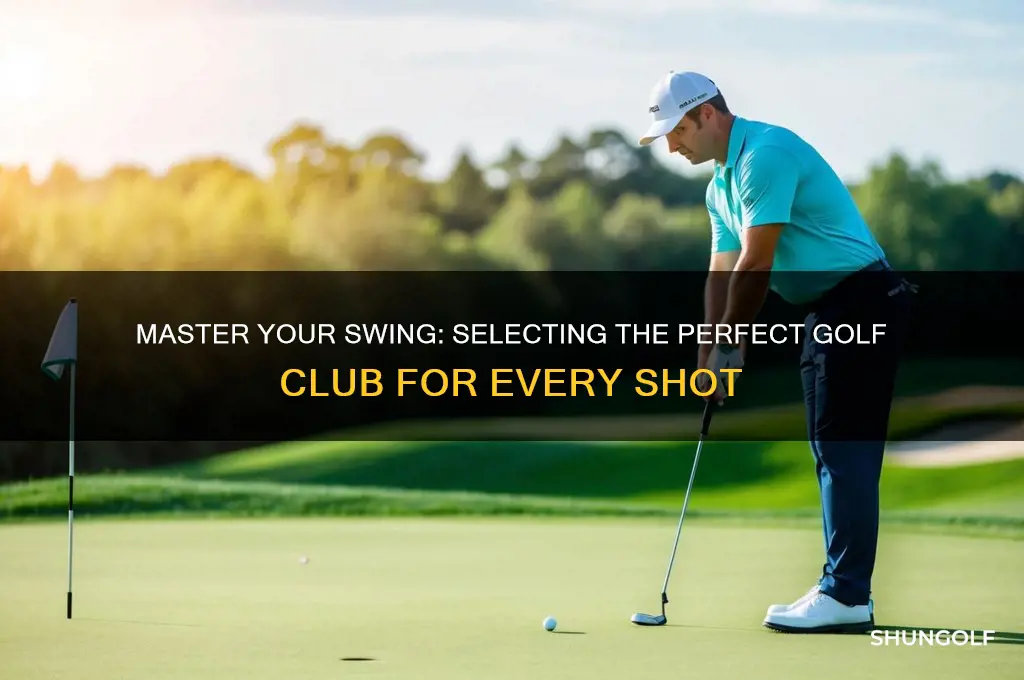 how to choose the right golf club for a shot