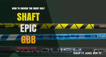 Master Your Swing: Selecting the Perfect Golf Shaft for Epic GBB