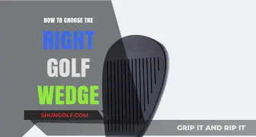 Mastering Your Short Game: A Guide to Selecting the Perfect Golf Wedge