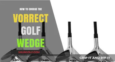 Master Your Short Game: Selecting the Perfect Golf Wedge