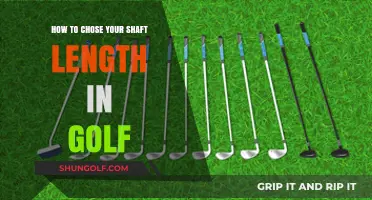 Finding Your Perfect Fit: A Guide to Golf Shaft Lengths