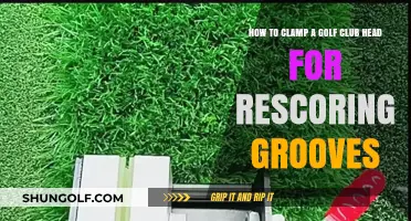 Master Rescoring Golf Club Grooves: Effective Clamping Techniques for Precision