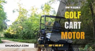 Efficient Golf Cart Motor Cleaning: Step-by-Step Guide for Optimal Performance