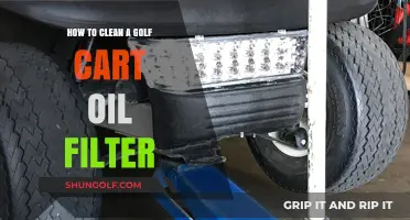 Step-by-Step Guide to Cleaning Your Golf Cart Oil Filter Easily