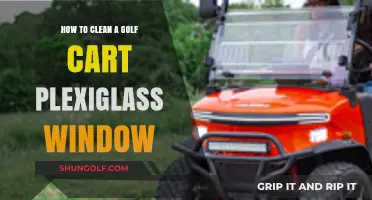 Effective Cleaning Tips for Your Golf Cart Plexiglass Window
