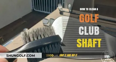 Master Golf Club Shaft Cleaning: Simple Steps for Optimal Performance