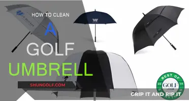 Golf Umbrella Care: Cleaning and Maintenance Tips
