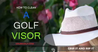 Clean Golf Visor: Simple Steps to Keep it Pristine