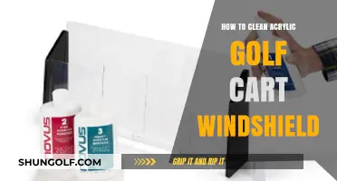 Effective Tips for Cleaning Your Acrylic Golf Cart Windshield Easily