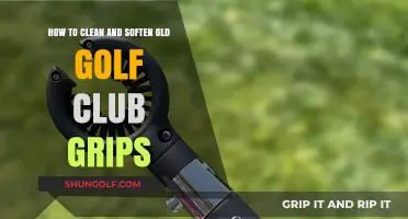 Revive Your Game: Cleaning and Softening Old Golf Club Grips