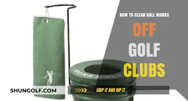 Effective Techniques to Remove Ball Marks from Golf Clubs