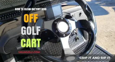 Effective Steps to Safely Remove Battery Acid from Your Golf Cart