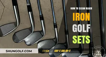 Mastering the Art of Cleaning Your Black Iron Golf Sets