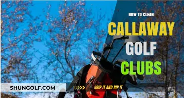 Mastering the Art of Cleaning Your Callaway Golf Clubs