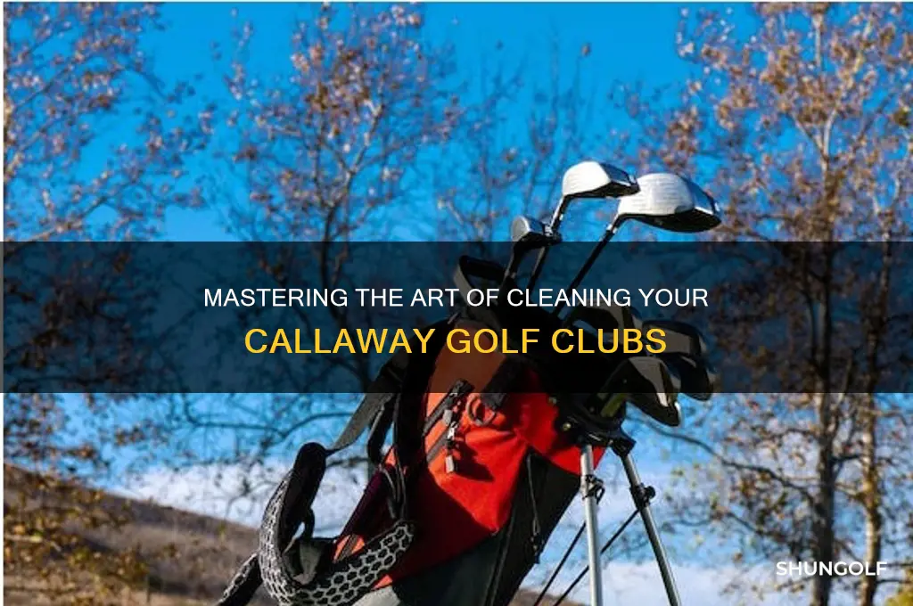 how to clean callaway golf clubs