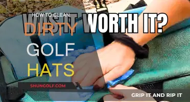 Cleaning Golf Hats: Tips and Tricks