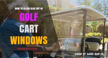 Effective Tips for Removing Glue from Golf Cart Windows Easily