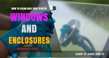 Effective Cleaning Tips for Golf Cart Plastic Windows and Enclosures