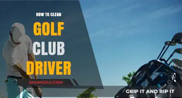Mastering the Art of Cleaning Your Golf Club Driver