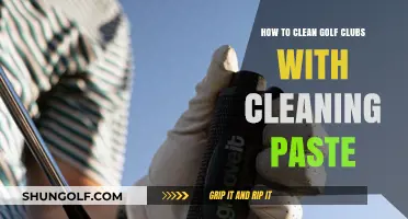 Effective Golf Club Cleaning: Using Paste for a Spotless Finish