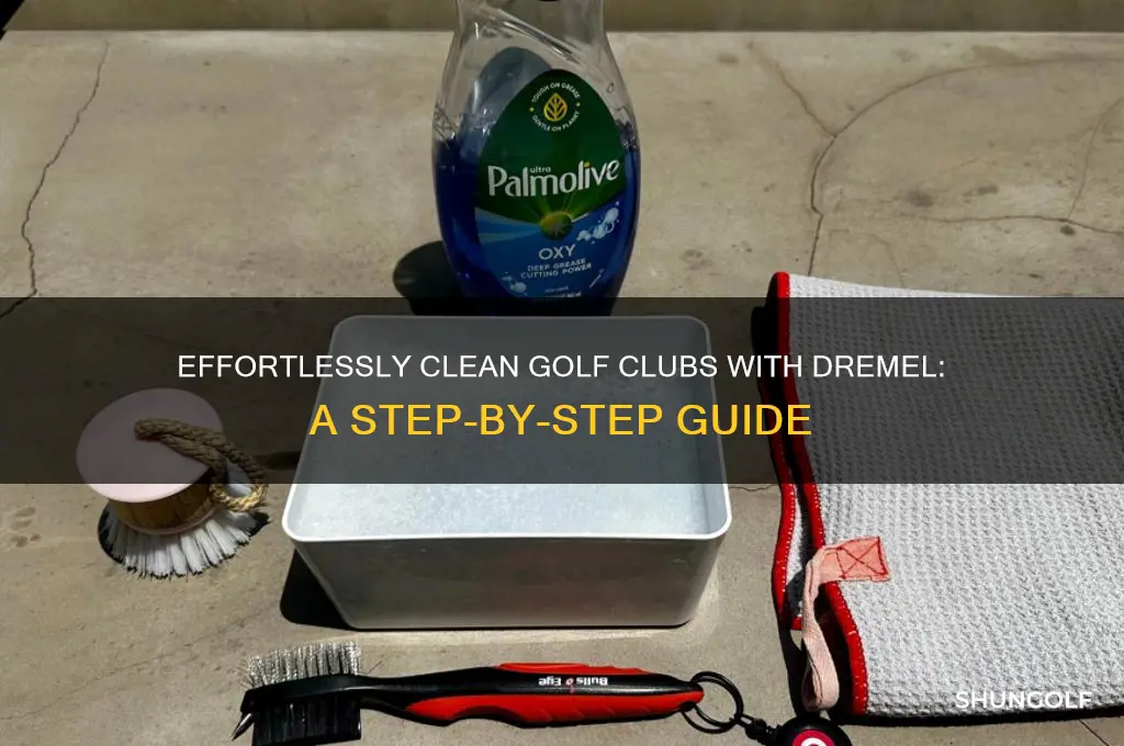 how to clean golf clubs with dremel
