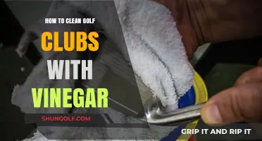 Vinegar Cleaning Hack: Restore Your Golf Clubs' Shine Easily