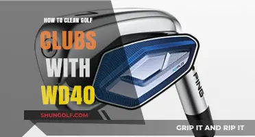 Effective Golf Club Cleaning: Using WD-40 for a Spotless Finish
