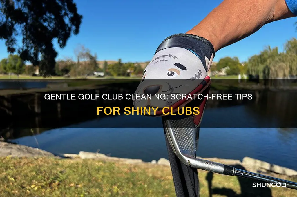how to clean golf clubs without scratching