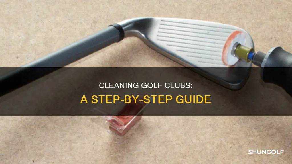 how to clean golf cluvs
