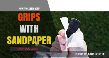 Revive Your Golf Game: The Ultimate Guide to Cleaning Golf Grips with Sandpaper