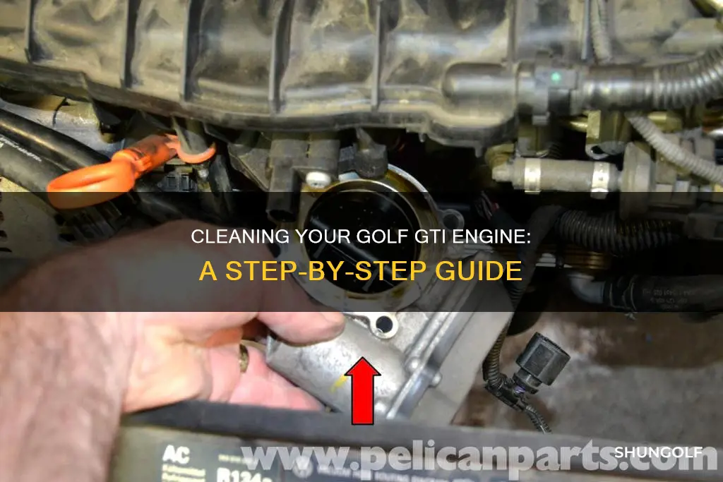how to clean golf gti engine