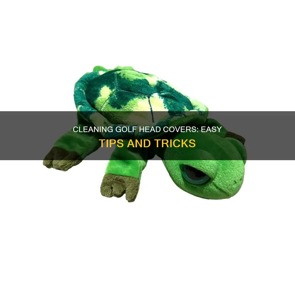 how to clean golf head covers