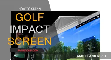 Keep Your Golf Impact Screen Clean: Tips & Tricks
