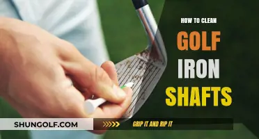 Revive Your Game: The Ultimate Guide to Cleaning Golf Iron Shafts