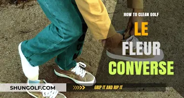 Revive Your Golf Le Fleur Converse: A Simple Cleaning Guide