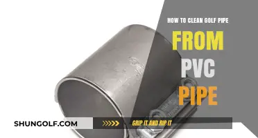 Effective Tips for Cleaning Golf Pipe Stuck in PVC Pipe