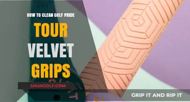 Revive Your Game: Cleaning Golf Pride Tour Velvet Grips