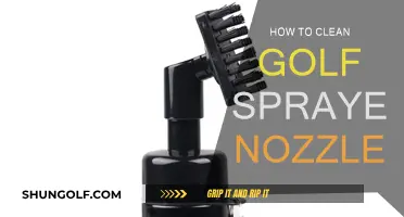Cleaning Golf Sprayer Nozzles: A Step-by-Step Guide