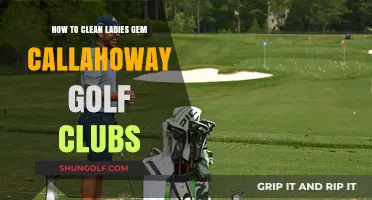 Effective Cleaning Tips for Ladies' Gem Callaway Golf Clubs