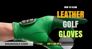 Cleaning Leather Golf Gloves: A Step-by-Step Guide