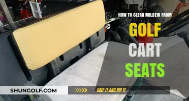 Effective Tips for Removing Mildew from Golf Cart Seats Easily