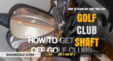 Effective Tips to Remove Light Rust from Golf Club Shafts