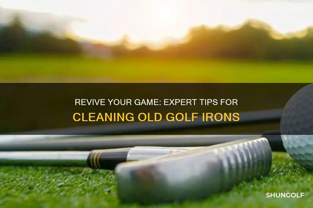how to clean old golf irons
