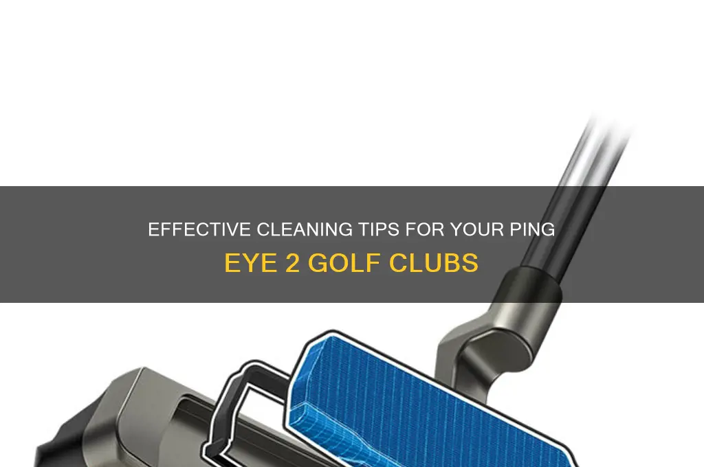 how to clean ping eye 2 golf clubs