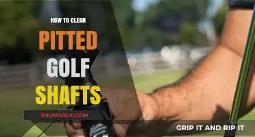 Revive Your Game: The Ultimate Guide to Cleaning Pitted Golf Shafts